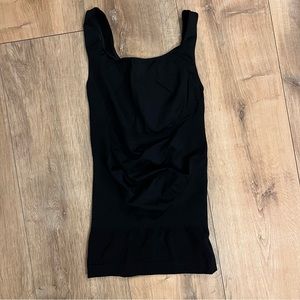 Blanqi maternity support tank top size small black